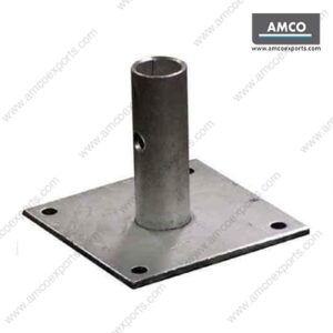 Base Plate with Pipe Welding