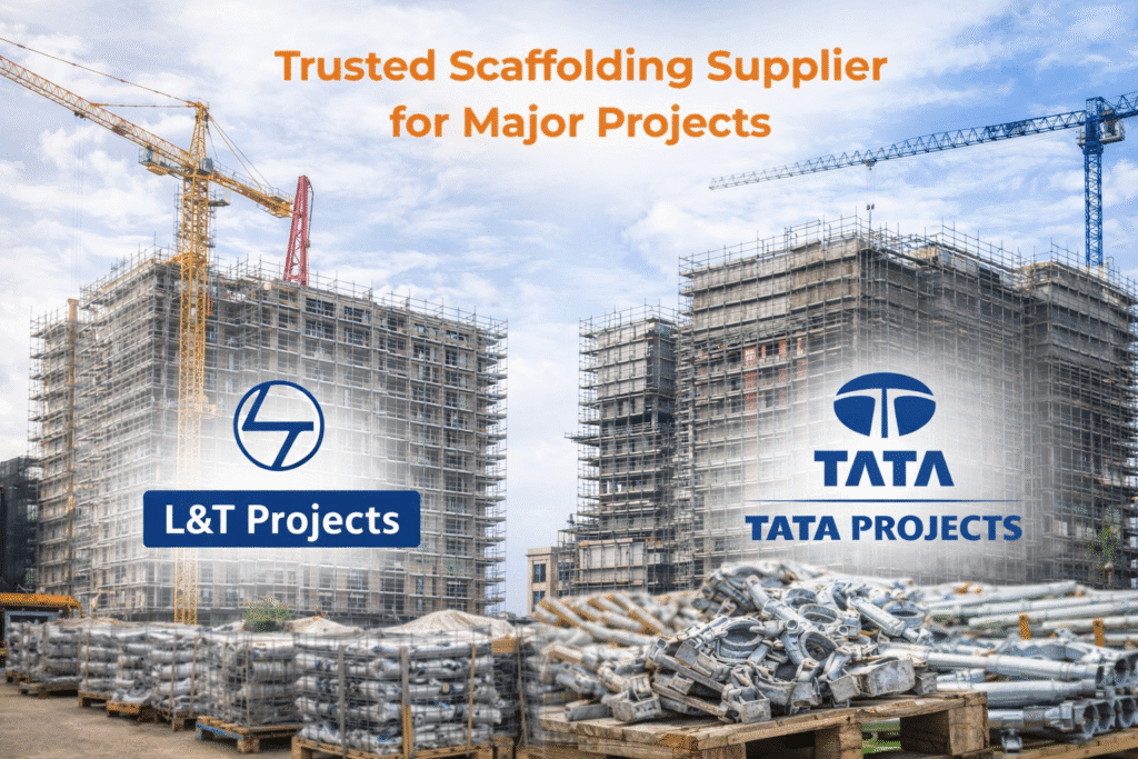 Trusted scaffolding supplier for L&T Projects and Tata Projects – AMCO Exports