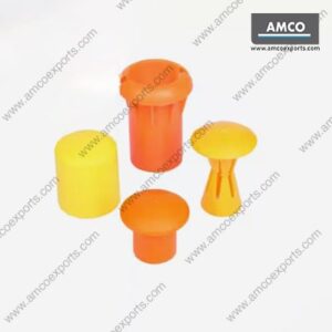 PVC Safety Rebar Cap – AMCO Exports | Rebar Mushroom Safety Cap Manufacturer in India