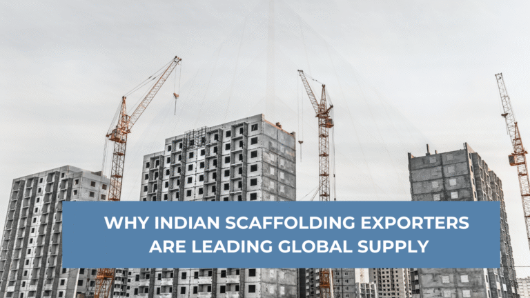 Indian scaffolding exporter factory production