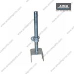 solid u head jack with mci cup nut for scaffolding