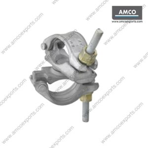 Pressed swivel coupler 60mm right angle fitting