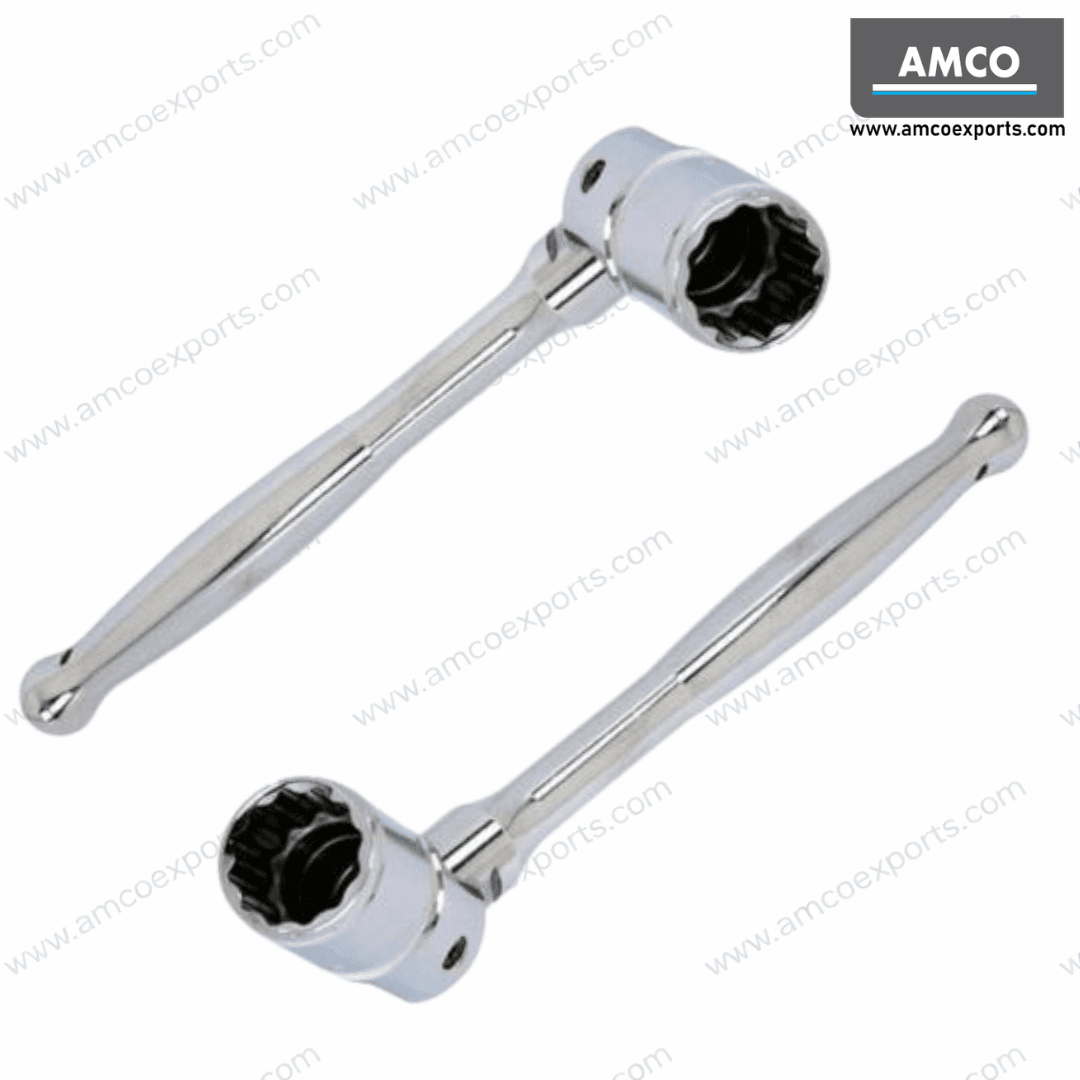 Construction coupler spanner for scaffolding clamps and fittings