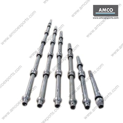 Cuplock vertical standard showing top cup and bottom cup locking system for secure scaffolding joints