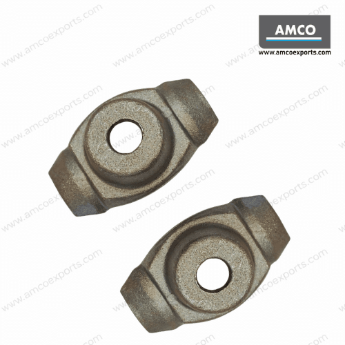 Drop forged swivel ledger blade for Cuplock scaffolding with precision-machined locking hole