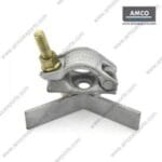 half coupler with v pressing for 48.3mm scaffolding tube – anti slip drop forged clamp amco