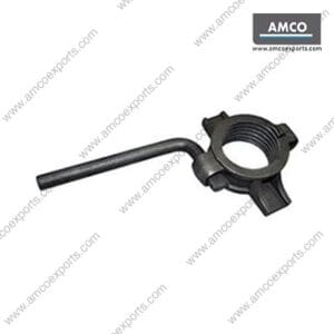 L&T Prop Nut with 16mm handle for 60.3mm OD adjustable steel props used in scaffolding and formwork systems