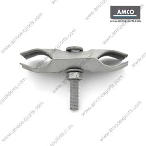 Pressed Fence Coupler 42mm for temporary fencing and construction site barriers