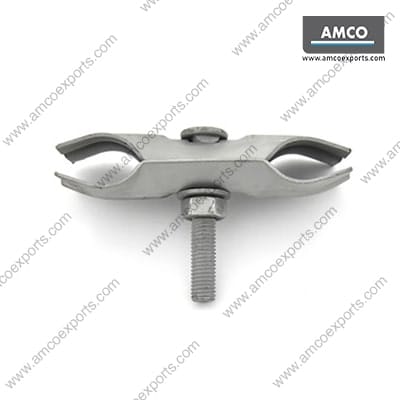 Pressed Fence Coupler 42mm for temporary fencing and construction site barriers