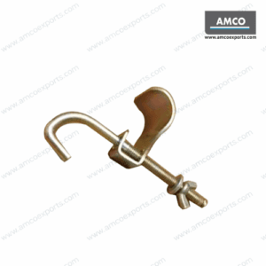 Pressed ladder clamp for 48.3mm scaffolding tube access systems