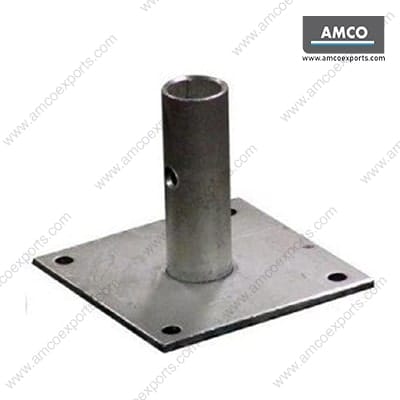 Scaffolding base plate with pipe welding manufacturer in India