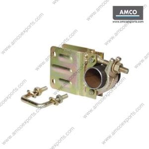 Scaffolding ladder clamp for secure ladder fixing on scaffolding