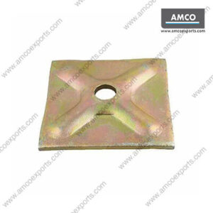 waller plate for tie rod used in formwork load distribution