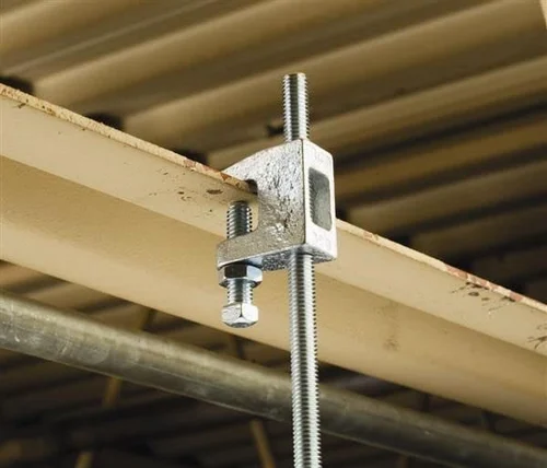 Girder type of scaffolding couplers for steel beam connection