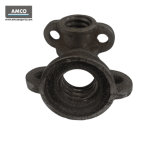 Double ear cup nut for cuplock scaffolding system