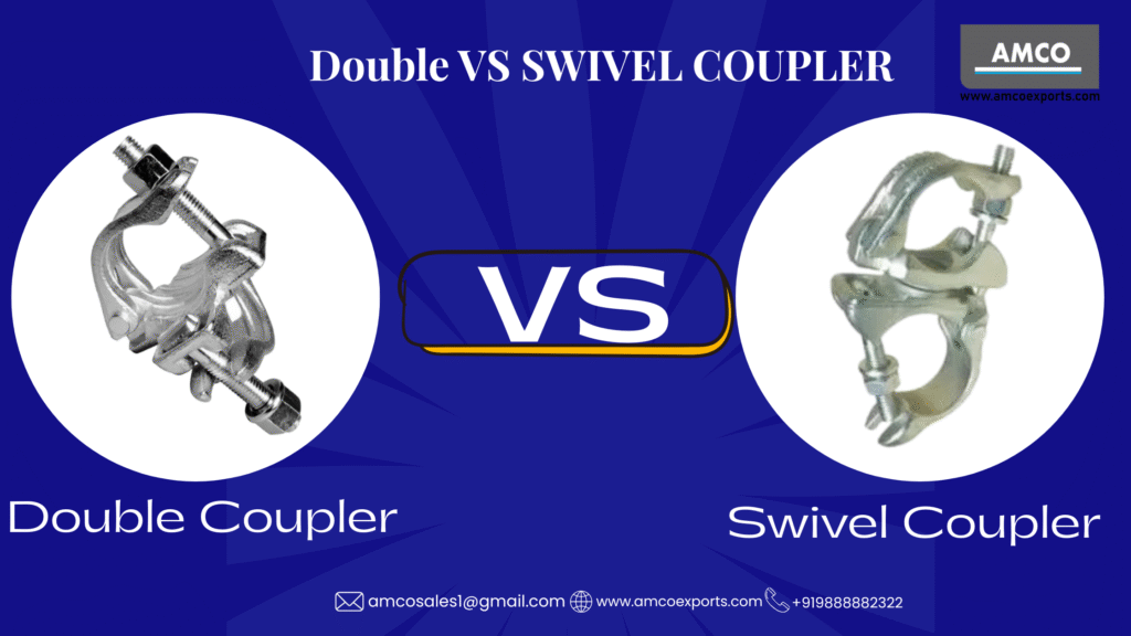 Double vs Swivel Coupler