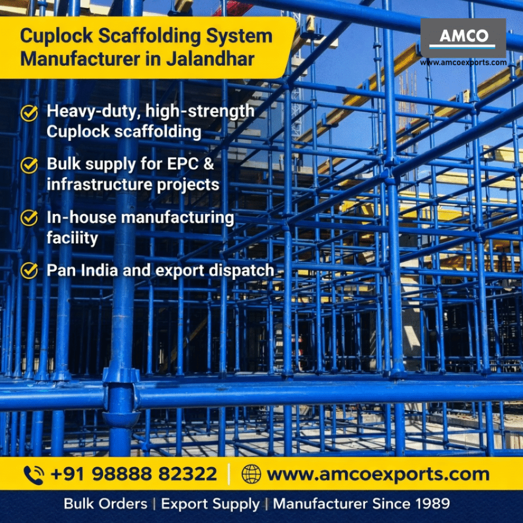 Cuplock Scaffolding Manufacturer in india