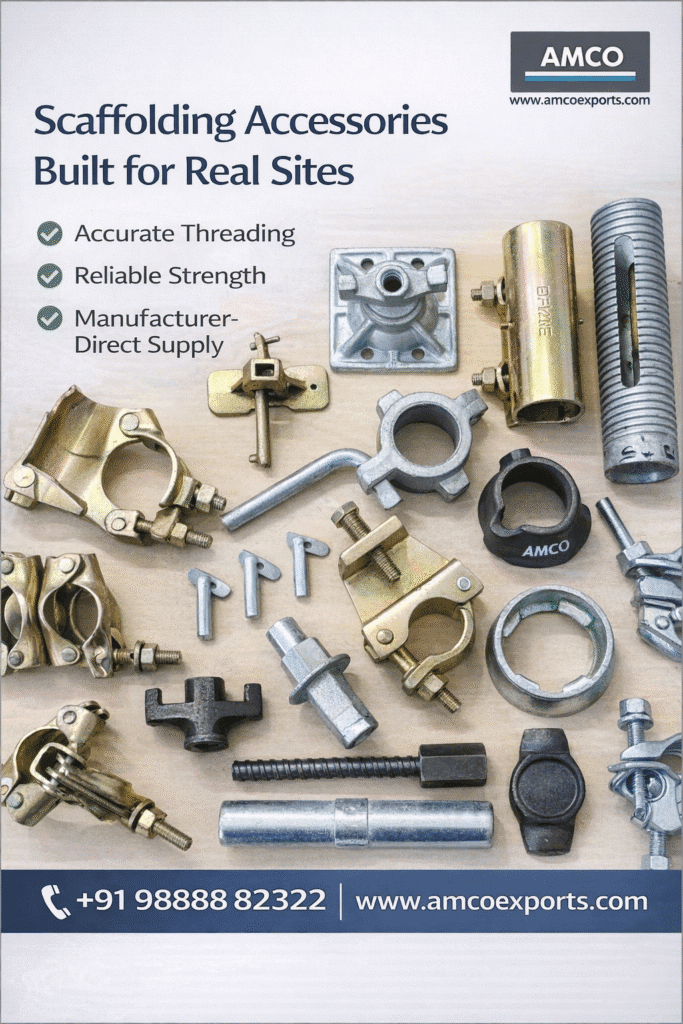 Scaffolding accessories manufacture in india