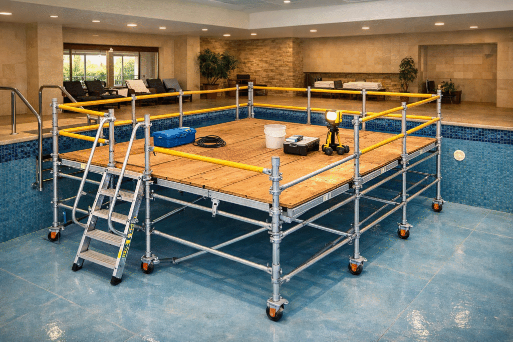 Pool Scaffolding