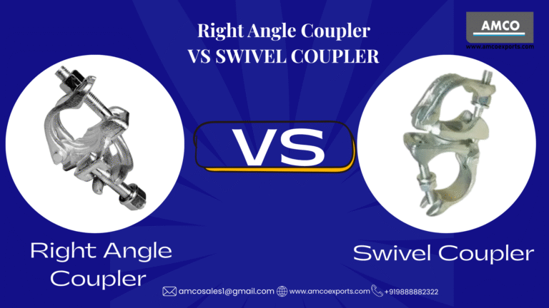 Right angle coupler vs Swivel coupler