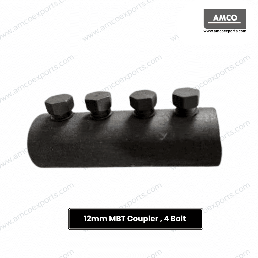 12mm MBT Coupler 4 Bolt for TMT Bar Mechanical Splicing