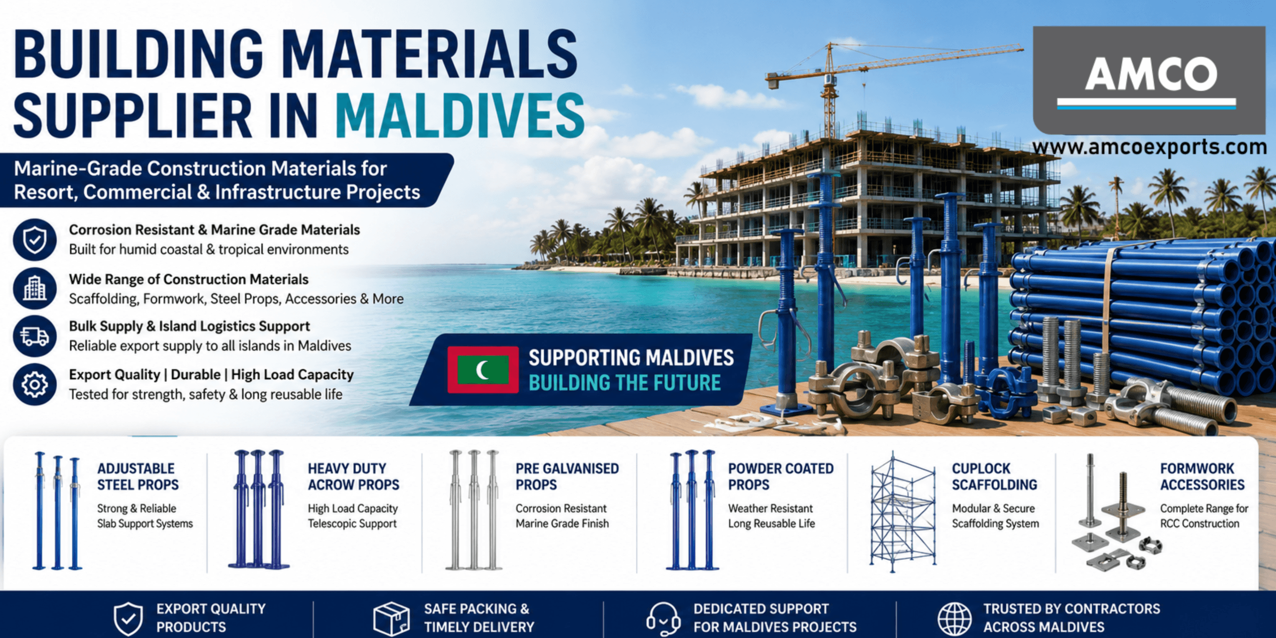 Building Materials Supplier in Maldives