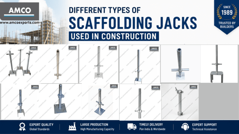 different types of scaffolding jacks