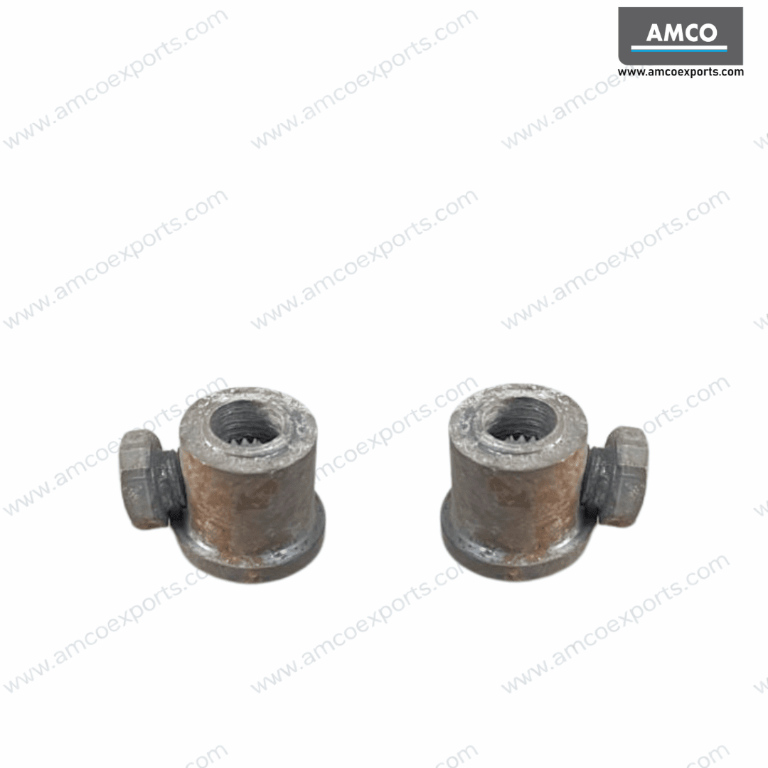 Mild Steel MS Gogo Clamp with threaded locking bolt for scaffolding, formwork, shuttering, and industrial construction applications.