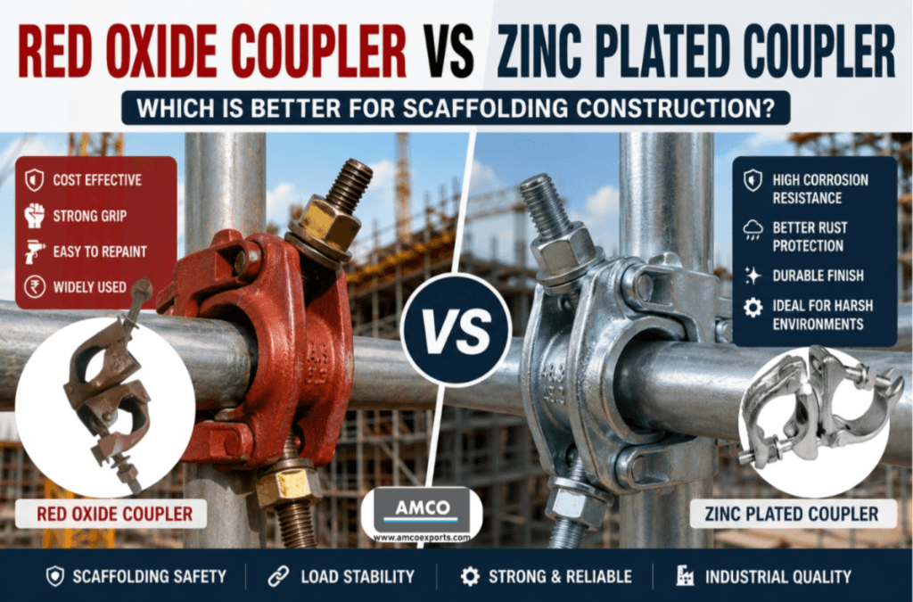 Red Oxide Coupler vs Zinc Plated Coupler