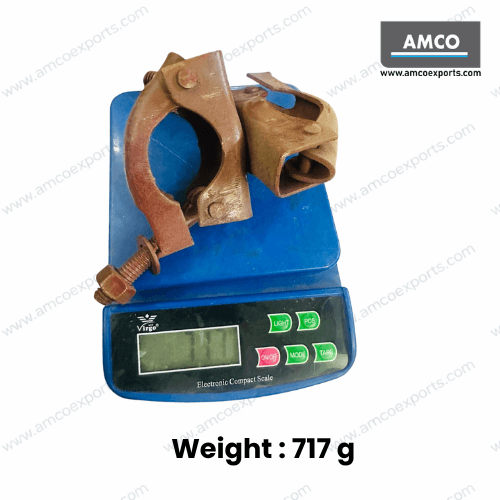 717 gram Red Oxide Swivel Coupler for scaffolding support applications