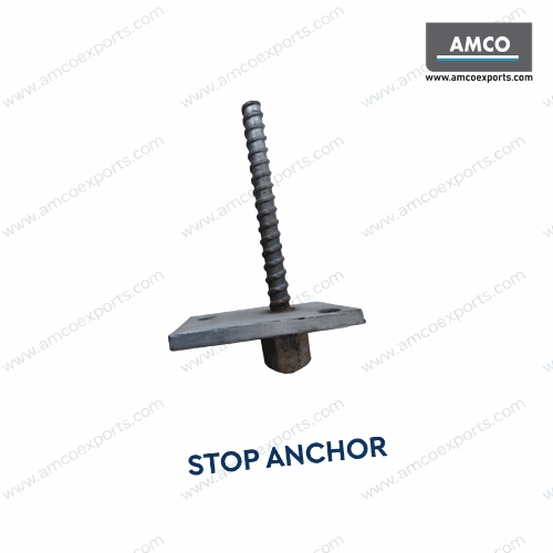 Scaffolding Stop Anchor used for tie rod support and wall alignment