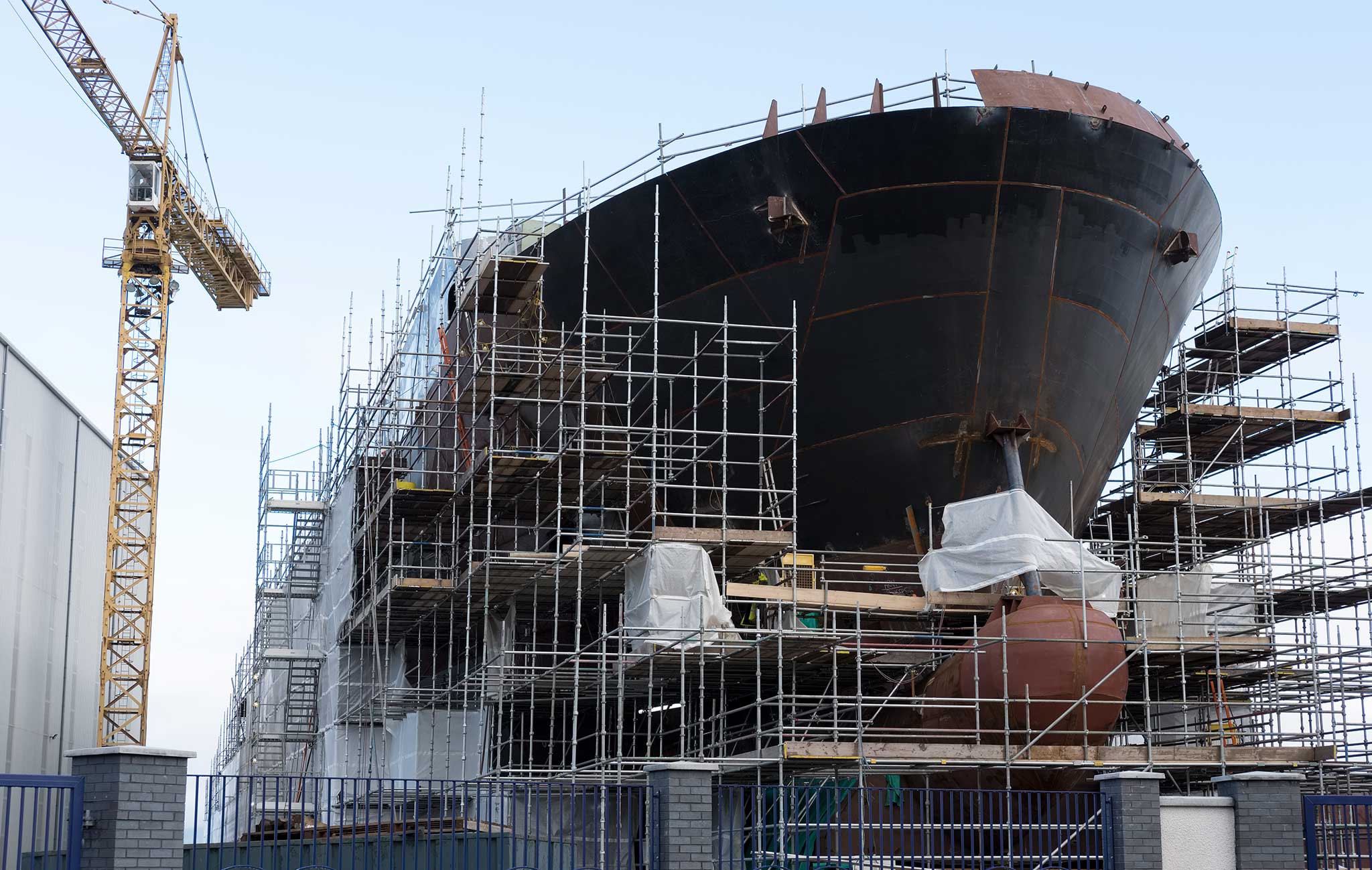 Shipbuilding scaffolding supplier in India