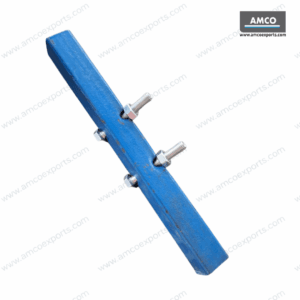Square spigot pin 300 mm with nut bolt for cuplock scaffolding vertical joint connection
