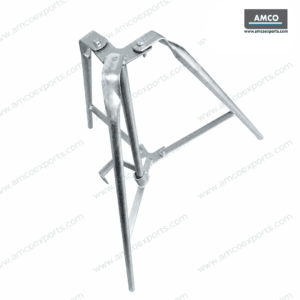 GI scaffolding tripod for adjustable steel props used in slab shuttering and formwork support systems