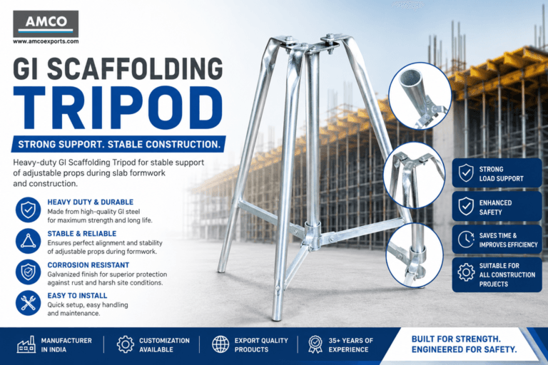 How to Choose the Right GI Scaffolding Tripod for Construction Projects