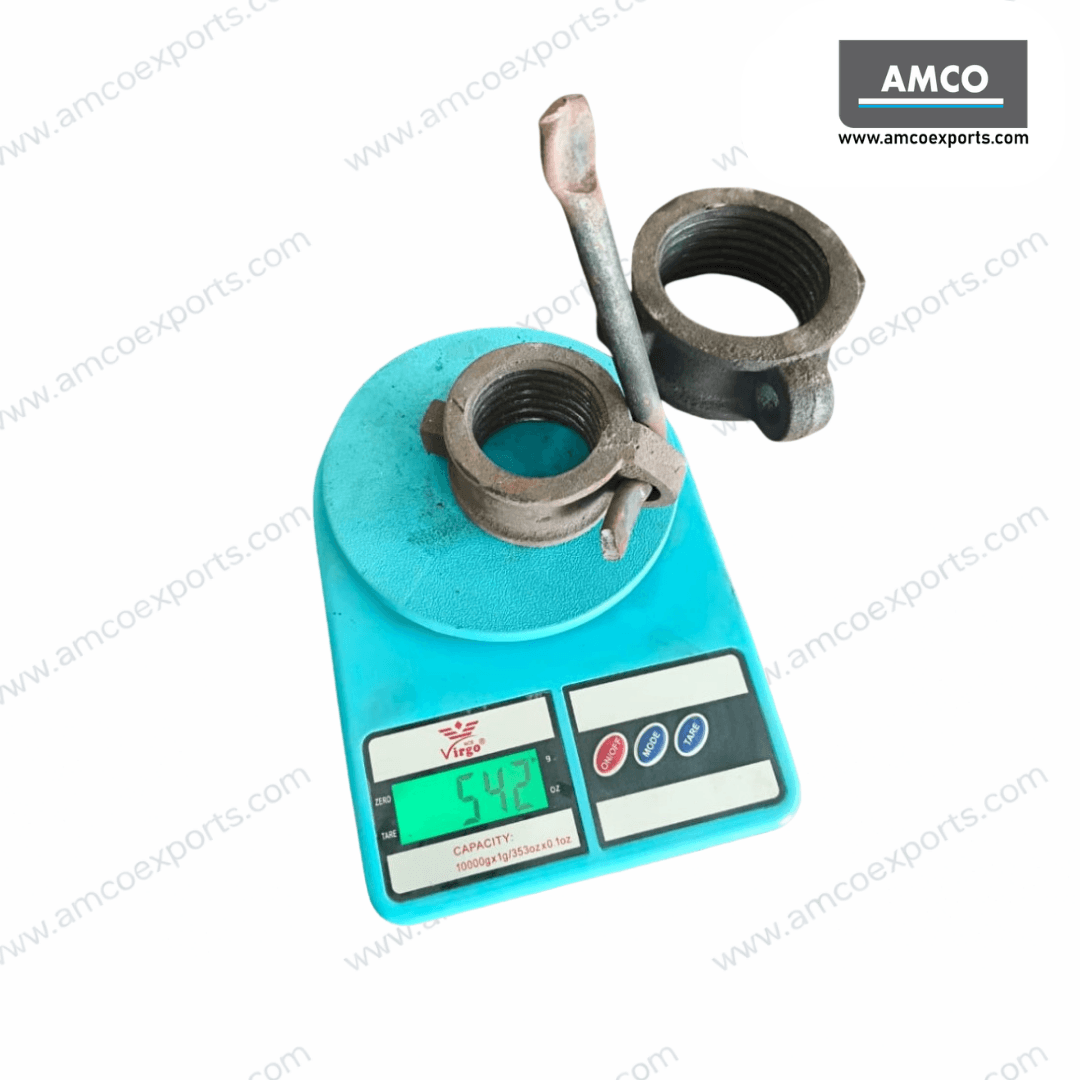 L Handle Prop Nut showing 542 gram weight verification