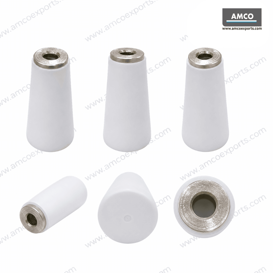 PVC Anchor Cone multiple views for tie rod and shuttering applications