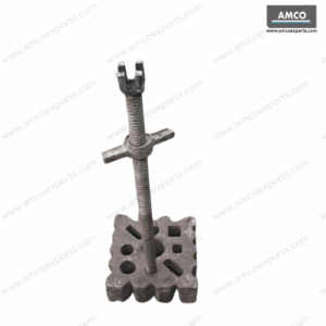 Adjustable U Head Jack for scaffolding, formwork and stage support manufactured by AMCO Exports