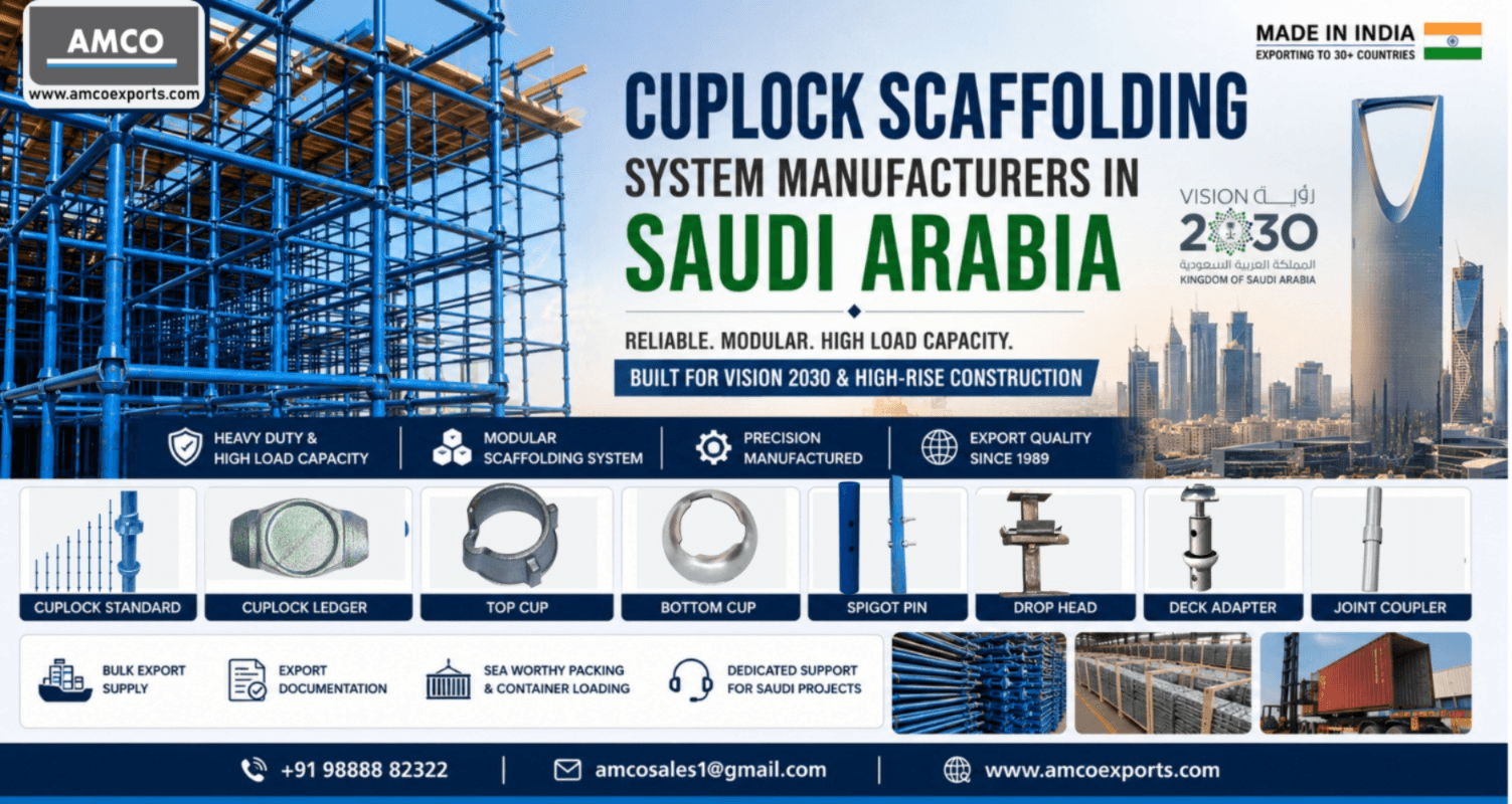 Cuplock Scaffolding System Manufacturers in Saudi Arabia