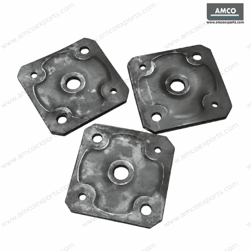 Pressed Steel Base Plate before welding for Leveling Jack Base Plate manufacturing