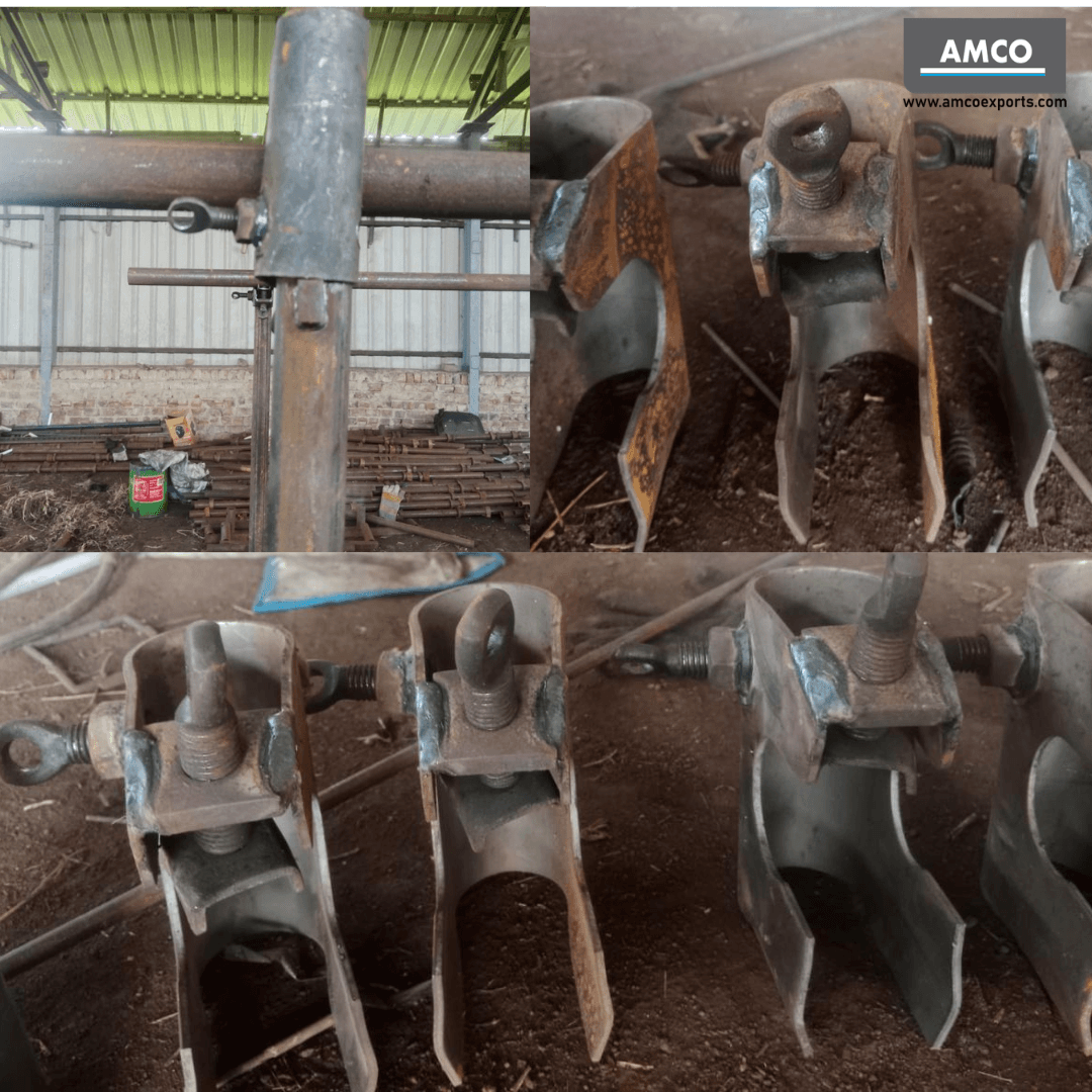C Clamp Assembly application for scaffolding and pipe support in Chennai