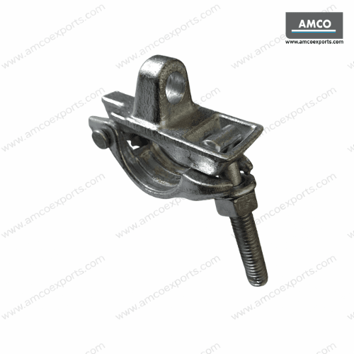Forged half coupler with T-bolt side view