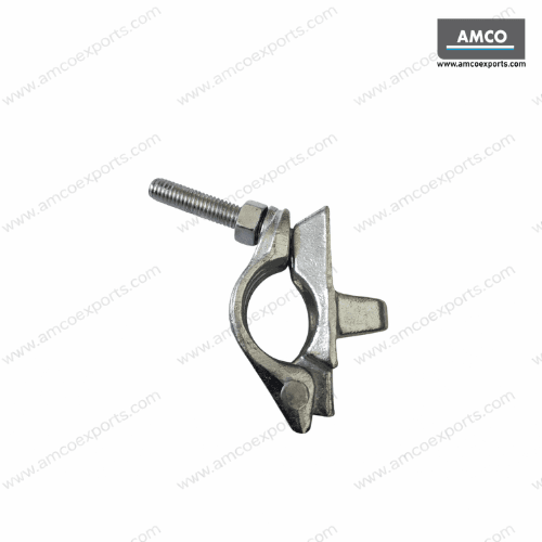 Forged scaffolding coupler with hook and T-bolt