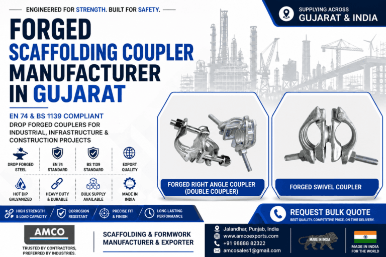Scaffolding Coupler Gujarat | Forged Coupler Manufacturer & Supplier