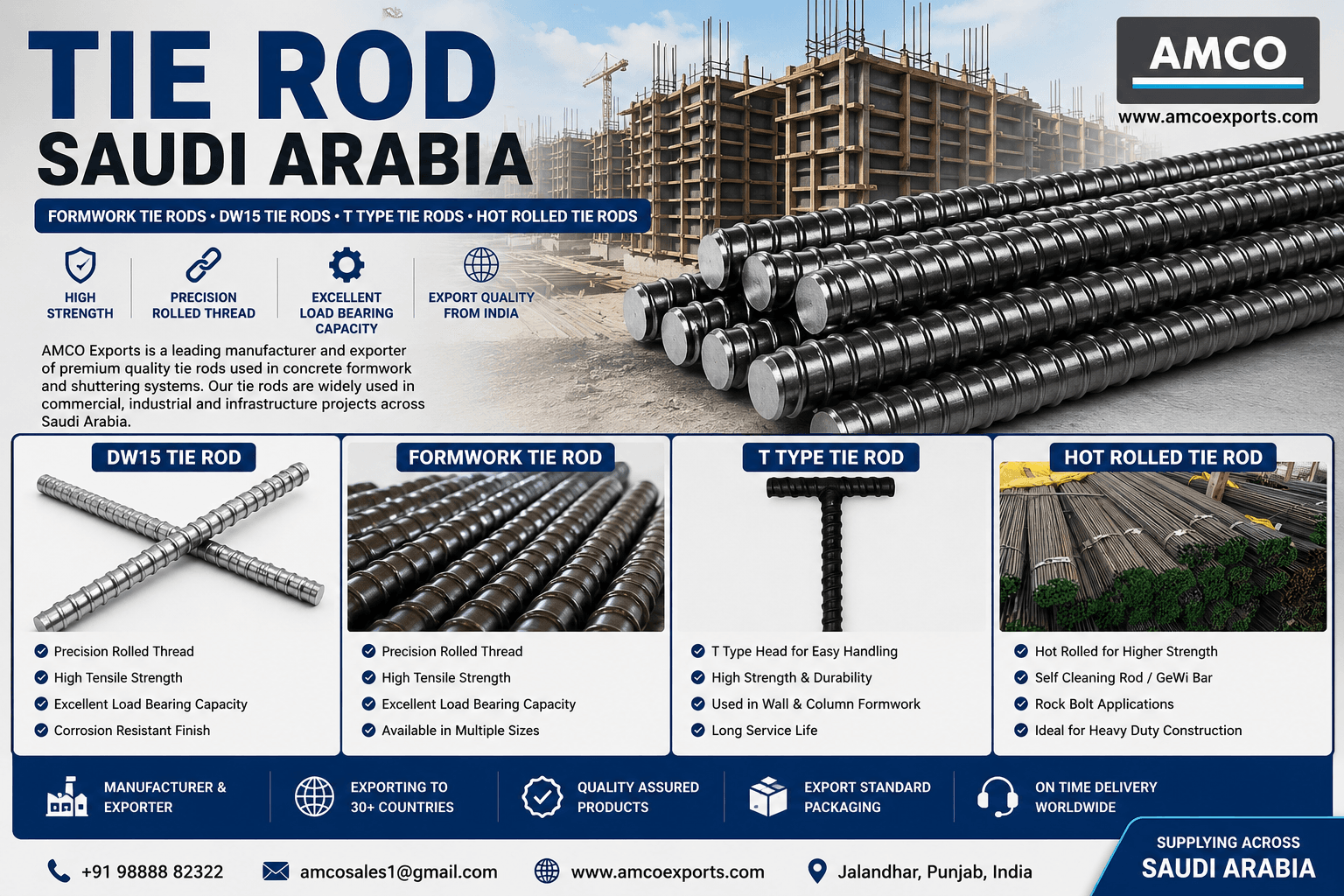 Tie Rod Saudi Arabia