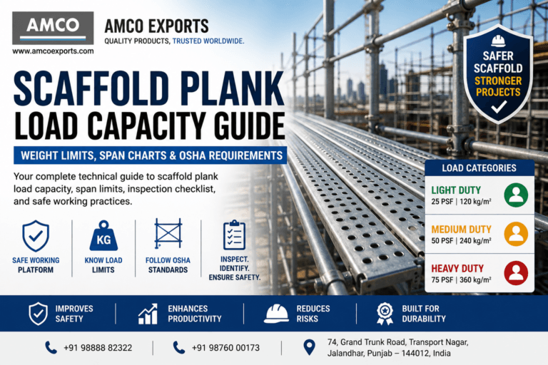 Scaffold Plank Load Capacity Guide: Weight Limits, Span Charts & OSHA Requirements