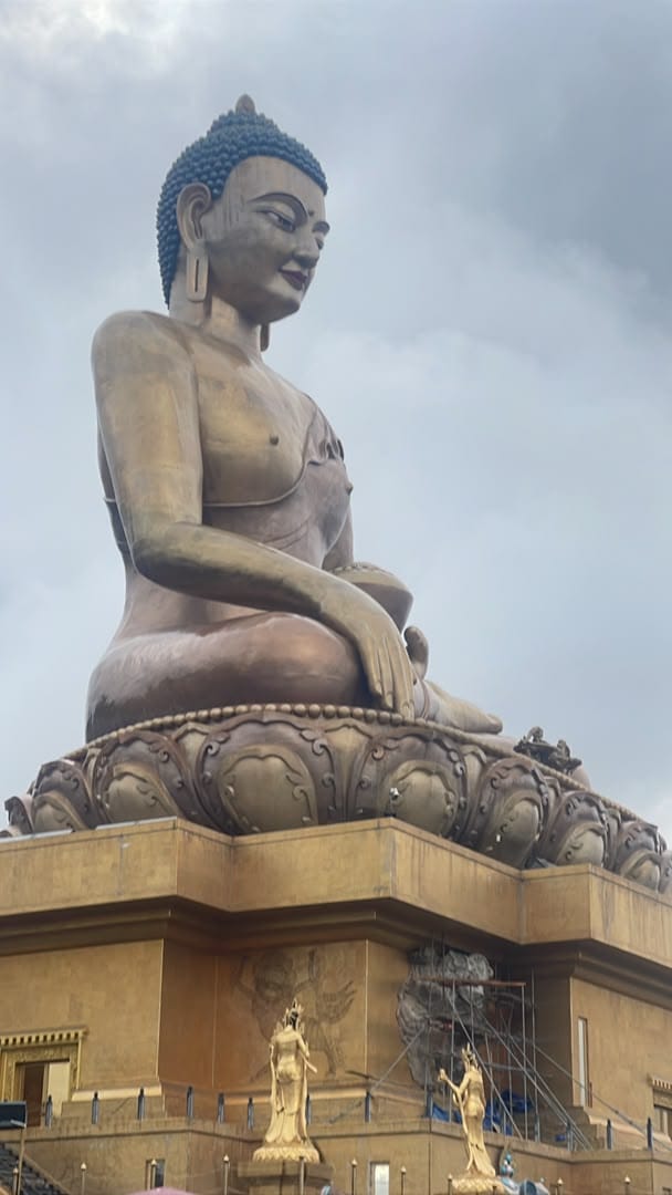 Bhutan monument completed project view